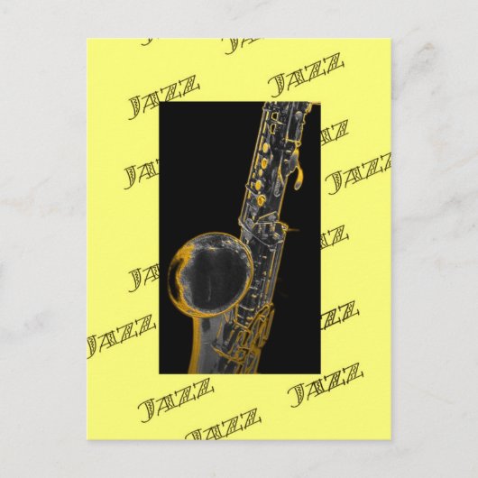 Jazz16 Briefkaart (Voorkant)