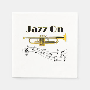 Jazz aan servetten