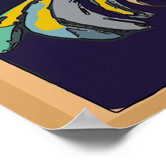 Jazz Abstract Poster (Hoek)