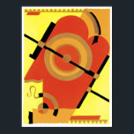 Jazz Age Art Deco Abstract Poster<br><div class="desc">Abstracte kunstdeco-afdrukken vanaf het Jazz-tijdperk.</div>