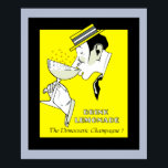 Jazz age deco Art lemonade Champagne, 24 x 20 inch Poster<br><div class="desc">Faux limonade van de hoogste kwaliteit van het afbeelding adverteren poster,  geïnspireerd door een Franse advertentie uit de jaren dertig. Als je de tekst niet leuk vindt,  hebben we een gewoon gezegde "Cheers!".</div>