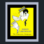 Jazz age deco Art lemonade Champagne, 24 x 20 inch Poster<br><div class="desc">Faux limonade van de hoogste kwaliteit van het afbeelding adverteren poster,  geïnspireerd door een Franse advertentie uit de jaren dertig. Als je de tekst niet leuk vindt,  hebben we een gewoon gezegde "Cheers!".</div>