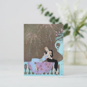 Jazz Age Fireworks Briefkaart (Staand voorkant)