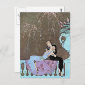 Jazz Age Fireworks Briefkaart (Voorkant / Achterkant)