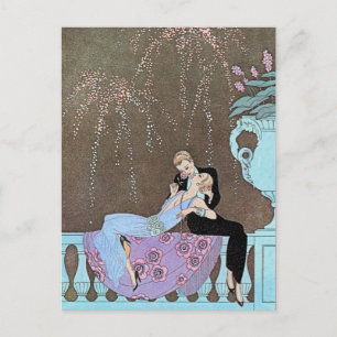 Jazz Age Fireworks Briefkaart