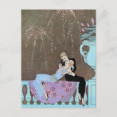 Jazz Age Fireworks Briefkaart (Voorkant)