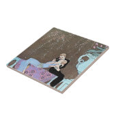 Jazz Age Fireworks Tegeltje (Zijkant)