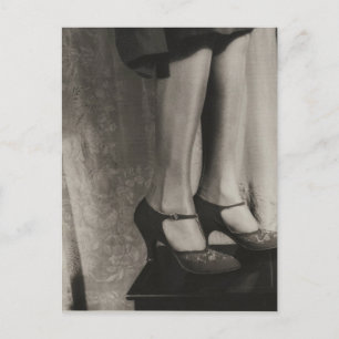 Jazz Age Flapper Girl Briefkaart