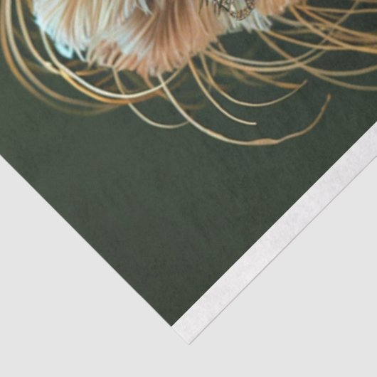 Jazz Age Flapper met Grace Decoupage Tissuepapier (Detail)