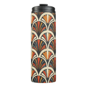 Jazz Age Glam Herhalingspatroon Thermosbeker