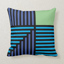 ''Jazz Age & Green Grass''' Kussen