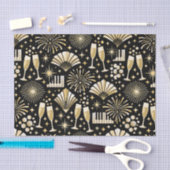 Jazz Age Nieuwjaars Patroon Tissuepapier (Craft)