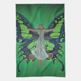 Jazz Age Showgirl Flapper Wearing Butterfly Wings Theedoek