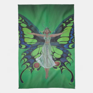 Jazz Age Showgirl Flapper Wearing Butterfly Wings Theedoek