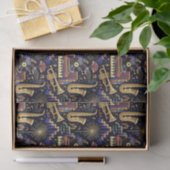 Jazz Age-vieringspatroon Tissuepapier (Geschenk)