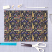 Jazz Age-vieringspatroon Tissuepapier (Craft)