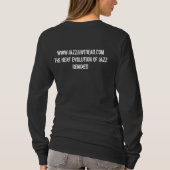 Jazz Ain't Dead Dames Long-Sleeve T-Shirt (Achterkant)