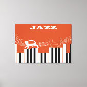 Jazz Art Canvas Afdruk (Voorkant)