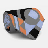 Jazz Art Deco Pattern Stropdas (Opgerold)