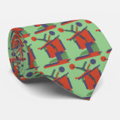 Jazz Art Deco TV Stropdas (Opgerold)