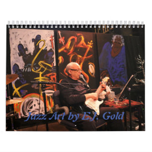 Jazz Art van E.J. Gold Kalender