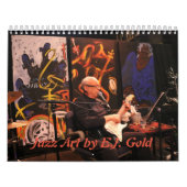 Jazz Art van E.J. Gold Kalender (Hoes)