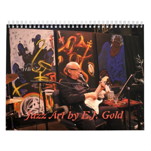 Jazz Art van E.J. Gold Kalender (Hoes)