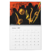Jazz Art van E.J. Gold Kalender (Jan 2027)