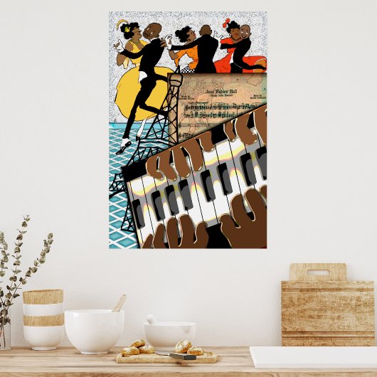 Jazz Babies Ball Poster (Keuken)