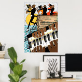 Jazz Babies Ball Poster (Thuiskantoor)