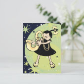 jazz baby briefkaart (Staand voorkant)