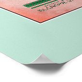 Jazz Baby jazz uit de jaren 20,  muziekafdekking Poster (Hoek)