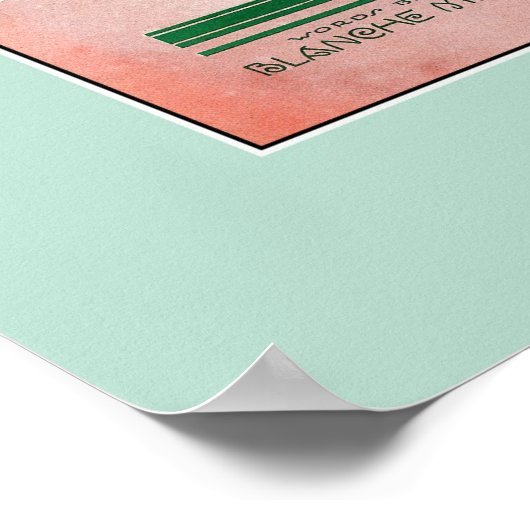 Jazz Baby jazz uit de jaren 20,  muziekafdekking Poster (Hoek)