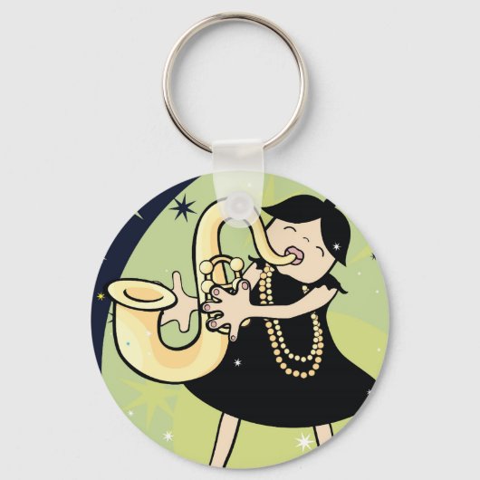 jazz baby sleutelhanger (Voorkant)
