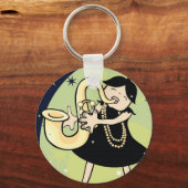 jazz baby sleutelhanger (Voorkant)