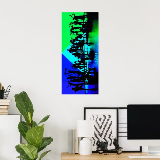 Jazz Band 2019-2020 Poster (Thuiskantoor)