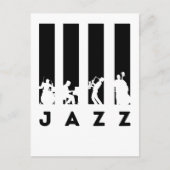 Jazz Band Briefkaart (Voorkant)