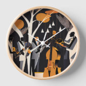 Jazz Band Clock (Voorkant)