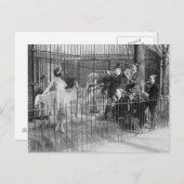 Jazz Band Entertainment Polar Beren, 1925 Briefkaart (Voorkant / Achterkant)