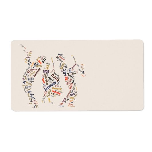 Jazz Band Etiket (Voorkant)