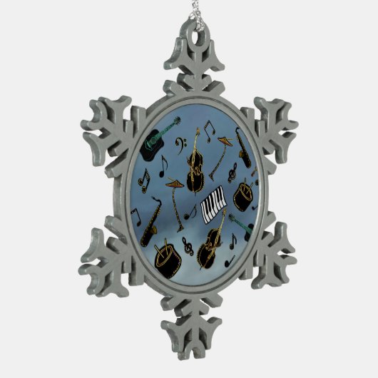 Jazz Band Holiday Ornament (Links)
