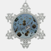 Jazz Band Holiday Ornament (Voorkant)