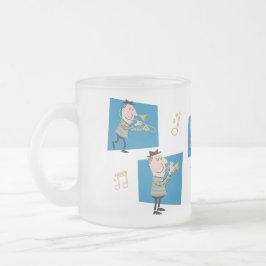 Jazz Band Matglas Koffiemok