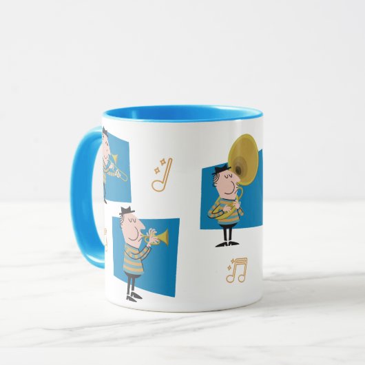 Jazz Band Mok (Voorkant links)