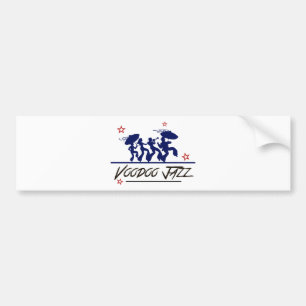 Jazz band new orleans bumpersticker