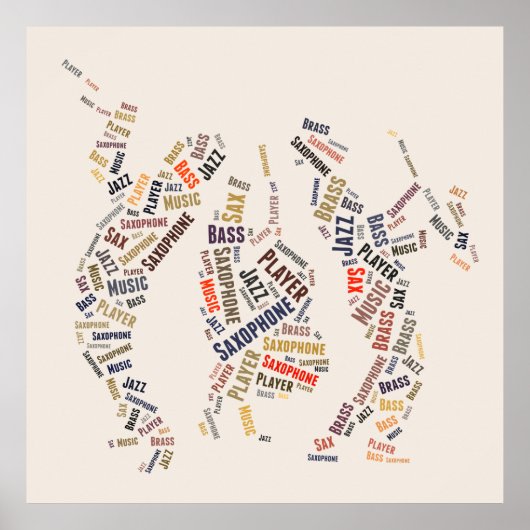 Jazz Band Poster (Voorkant)