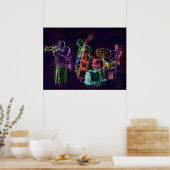 Jazz Band Poster (Keuken)