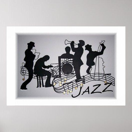 Jazz Band Poster (Voorkant)