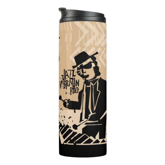  Jazz Band Poster: Cool Design Thermosbeker (Geroteerd rechts)
