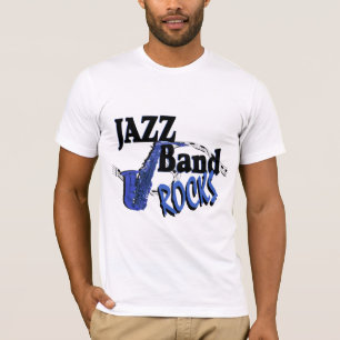 Jazz Band Rocks T-shirt